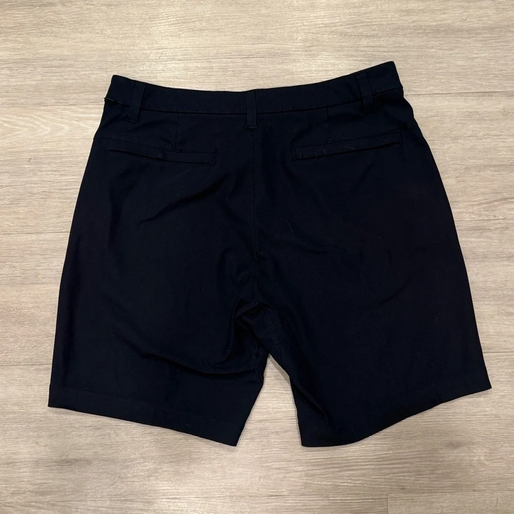 Lululemon ABC Classic Fit Navy Golf Shorts 9’ - Picture 3 of 6